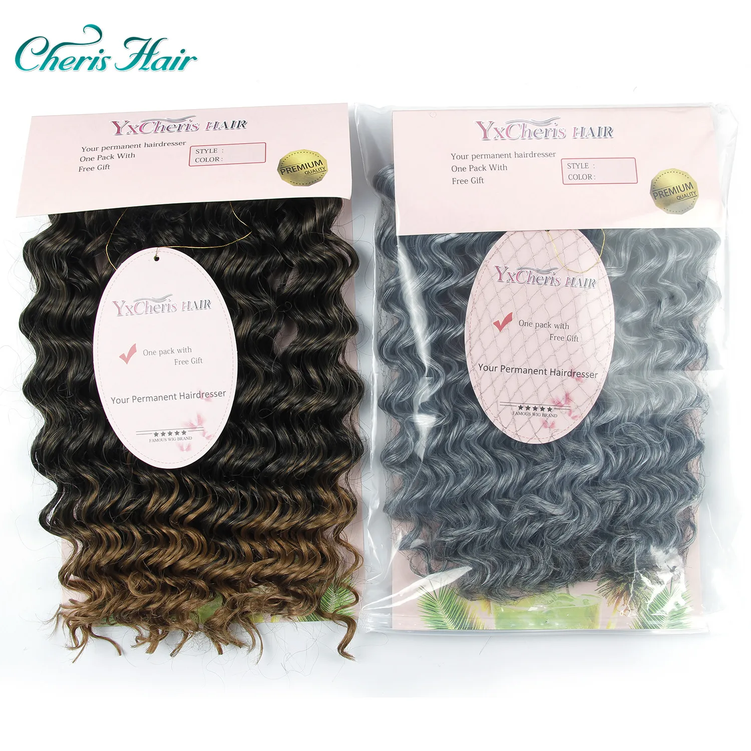 Crochet Hair Deep Wavy Low Temperature Fiber 10 Inch 3strand/pack Can Be Re-model Synthetic Hair Braids Crochet Briads
Crochet Hair Deep Wavy Low Temperature Fiber 10 Inch 3strand/pack Can Be Re-model Synthetic Hair Braids Crochet Briads