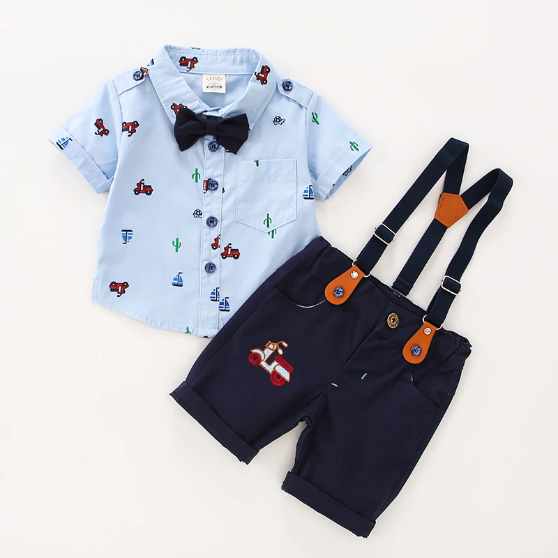 Wholesale Price Kids Baby Set Baby Boy Clothing Short Sleeve Shirt With Suspender Shorts Casual Outfits Formal Clothes
Wholesale Price Kids Baby Set Baby Boy Clothing Short Sleeve Shirt With Suspender Shorts Casual Outfits Formal Clothes