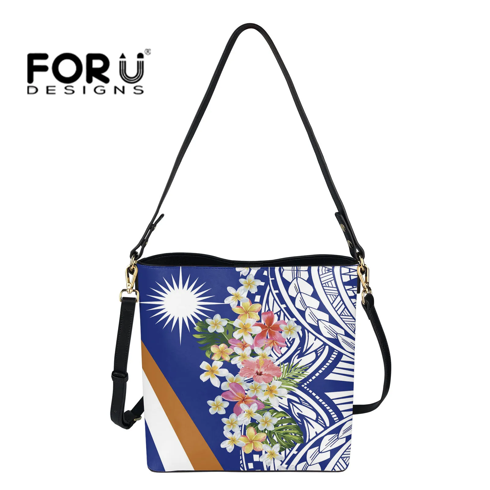 PU Crossbody Bag Polynesia Islands Plumeria Printed Shoulder Bags Handbag Women Large Capacity Bucket Bag for Lady Travel Totes
PU Crossbody Bag Polynesia Islands Plumeria Printed Shoulder Bags Handbag Women Large Capacity Bucket Bag for Lady Travel Totes