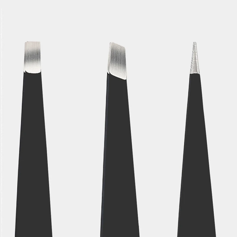 3 PCS /set Eyebrow Tweezers Stainless Steel Point Tip/ Tip/Flat Tip Hair Removal Makeup Tools Accessory with Leather Pouch
3 PCS /set Eyebrow Tweezers Stainless Steel Point Tip/ Tip/Flat Tip Hair Removal Makeup Tools Accessory with Leather Pouch