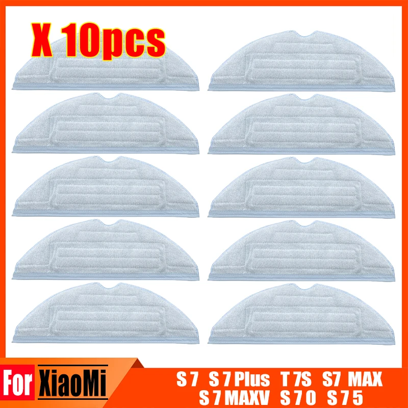 Washable Mop Cloth Rag Replacement For xiaomi T7S T7S plus S7 Roborock Vacuum Cleaner Cloths parts Accessories Mopping Rags
Washable Mop Cloth Rag Replacement For xiaomi T7S T7S plus S7 Roborock Vacuum Cleaner Cloths parts Accessories Mopping Rags