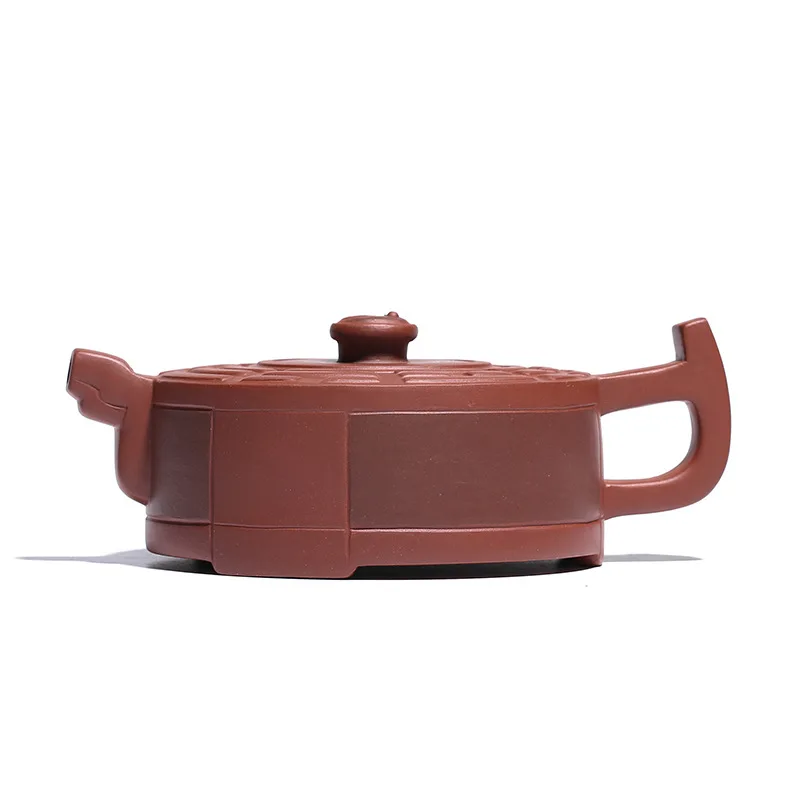 Yixing purple clay pot Cao Zhigang handmade teapot raw ore clear cement Taiji Bagua goods
Yixing purple clay pot Cao Zhigang handmade teapot raw ore clear cement Taiji Bagua goods