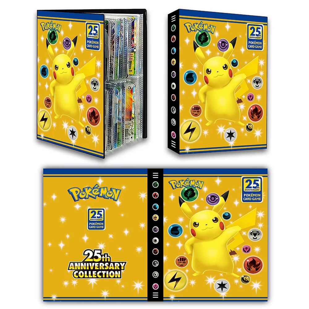 New Album Cartas Pokemon Card Book Holder Case 25Th Anniversary 240Pcs Album Book Cartoon V Max 4 Pocket Collection Kid Toy Gif
New Album Cartas Pokemon Card Book Holder Case 25Th Anniversary 240Pcs Album Book Cartoon V Max 4 Pocket Collection Kid Toy Gif