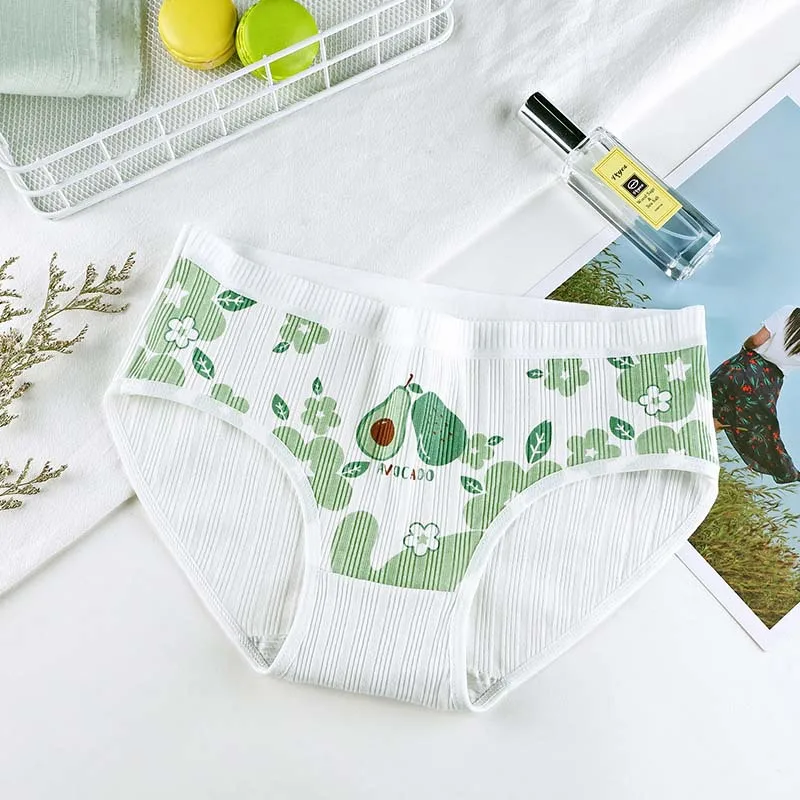 5 Colors New Cute Underwear Women Pure Cotton Avocado College Style Cartoon Pattern Girl Heart Small Fresh Japanese Style Kawaii
5 Colors New Cute Underwear Women Pure Cotton Avocado College Style Cartoon Pattern Girl Heart Small Fresh Japanese Style Kawaii