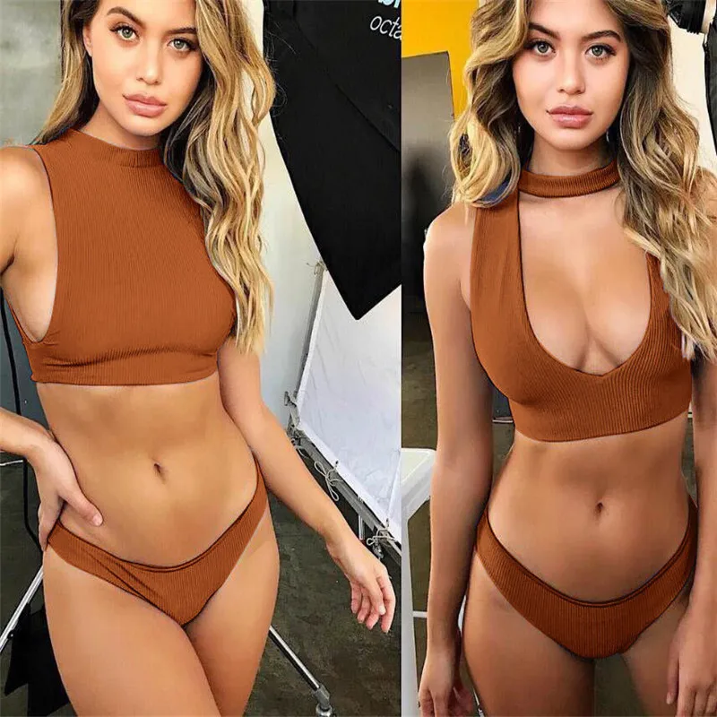2021 Sexy Female Women Bikini Set Bandage Push-Up Padded Triangle Beach Swimwear Swimsuit Bathing
2021 Sexy Female Women Bikini Set Bandage Push-Up Padded Triangle Beach Swimwear Swimsuit Bathing