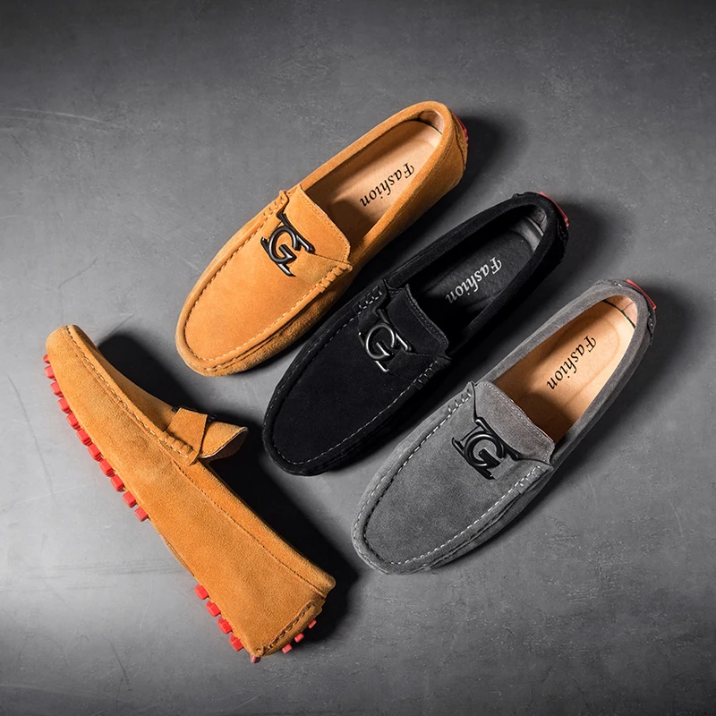 Mens Loafers Leather Luxury Designer Spring Summer Moccasins Men Loafer Suede Casual Shoes Men Flats Lightweight Driving Shoes
Mens Loafers Leather Luxury Designer Spring Summer Moccasins Men Loafer Suede Casual Shoes Men Flats Lightweight Driving Shoes