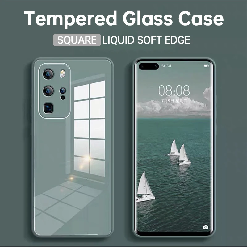 Tempered Glass Case and Cover for Huawei P40 Pro Plus Lite 5G Soft Edge Solid Back Armor P 40 P40Pro Liquid Protection Funda Bag
Tempered Glass Case and Cover for Huawei P40 Pro Plus Lite 5G Soft Edge Solid Back Armor P 40 P40Pro Liquid Protection Funda Bag