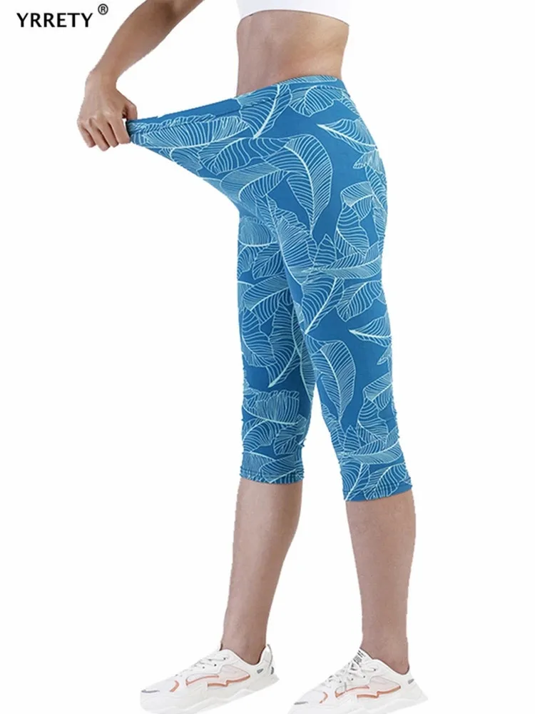 YRRETY Women Leggings Summer Capris High Waist Female Fitness Short Banana Leaf Pants Push Up Sports Exercise Tights Clothing
YRRETY Women Leggings Summer Capris High Waist Female Fitness Short Banana Leaf Pants Push Up Sports Exercise Tights Clothing