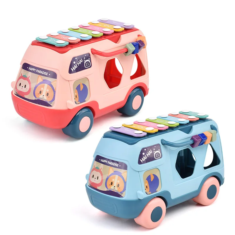 Music Bus Knock Piano Multi-Function Building Blocks Shape Cognitive Baby Puzzle Hand Knock Music Box Musical Instrument Toys
Music Bus Knock Piano Multi-Function Building Blocks Shape Cognitive Baby Puzzle Hand Knock Music Box Musical Instrument Toys