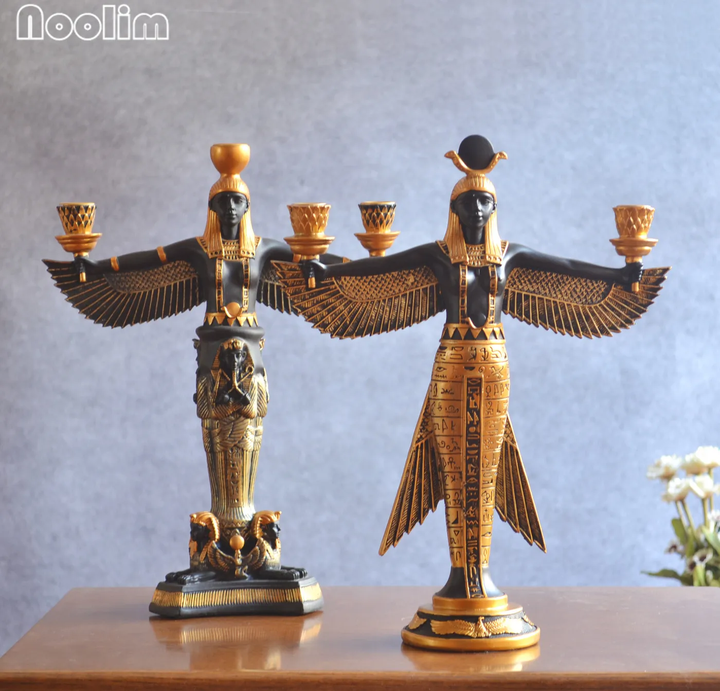 NOOLIM Hand Painting Resin Isis Figurine Ancient Egypt Goddess Model Classic Decoration Resin Figurines Craft Wine Rack Statue
NOOLIM Hand Painting Resin Isis Figurine Ancient Egypt Goddess Model Classic Decoration Resin Figurines Craft Wine Rack Statue