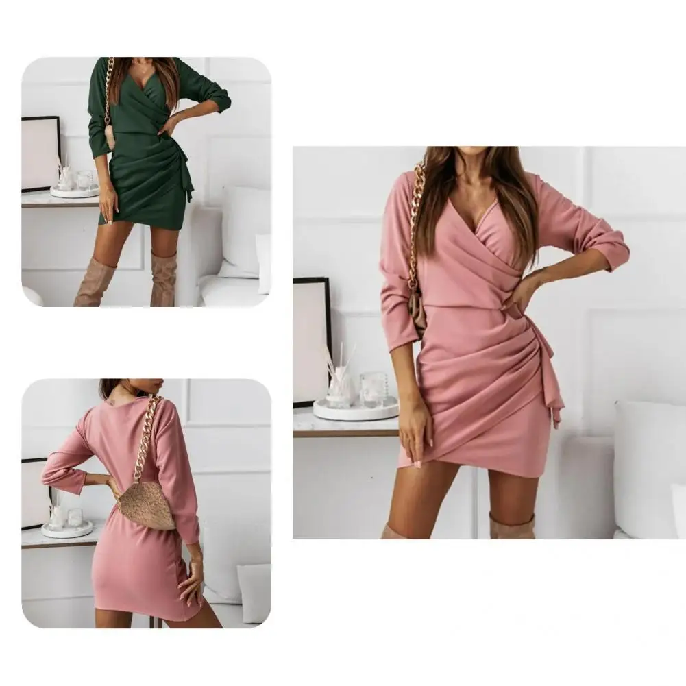 Women Dress Streetwear Mini Dress Summer Autumn Pleats Stylish Irregular Short Dress
Women Dress Streetwear Mini Dress Summer Autumn Pleats Stylish Irregular Short Dress