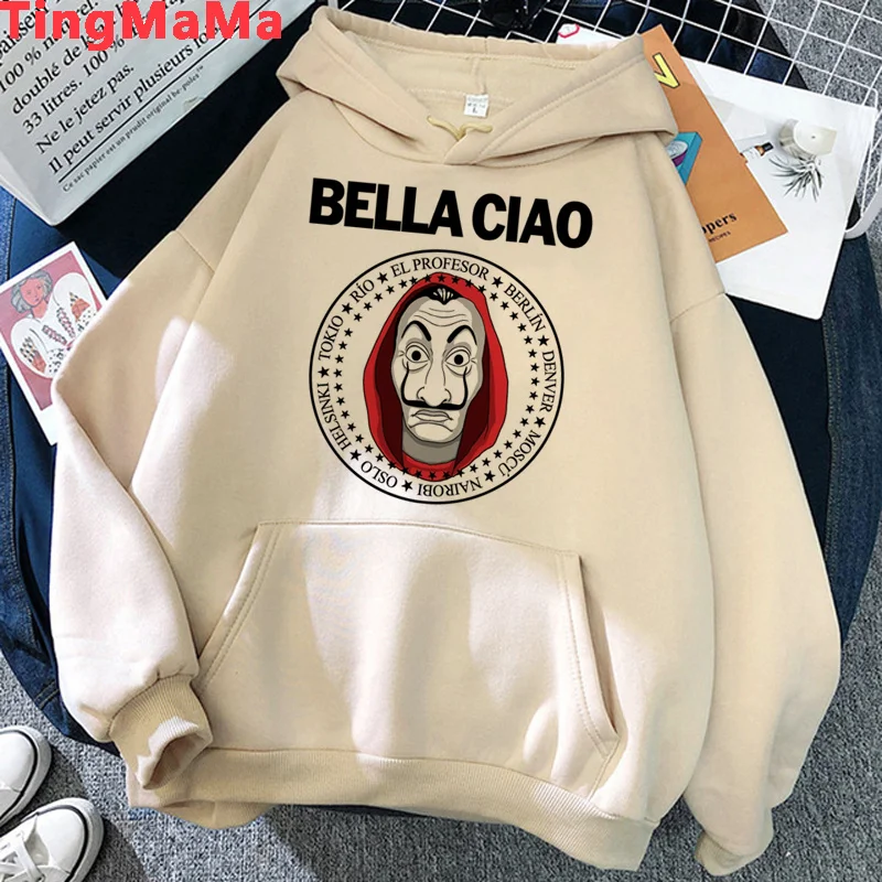 La Casa De Papel Money Heist House of Paper Bella Ciao hoodies men 2021 anime men sweatshirts Oversized
La Casa De Papel Money Heist House of Paper Bella Ciao hoodies men 2021 anime men sweatshirts Oversized