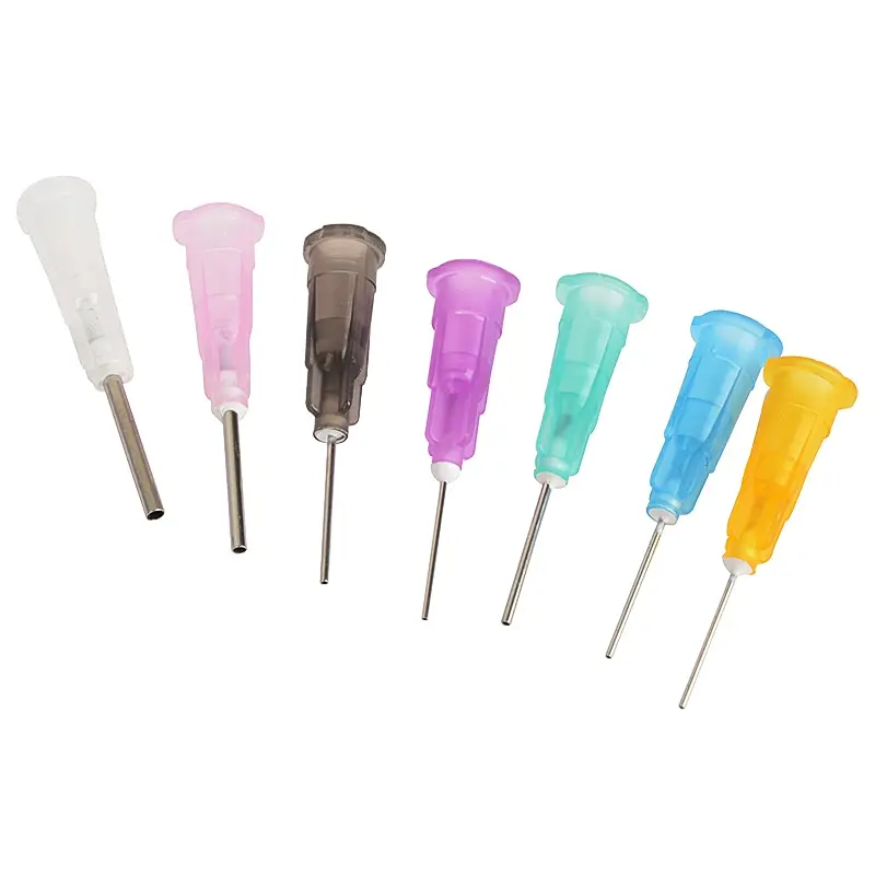 35pcs/set Stainless Steel Dispensing Needles Tips for Liquid Dispenser Syringe 14 Gauge to 25 Gauge for Industrial Glue
35pcs/set Stainless Steel Dispensing Needles Tips for Liquid Dispenser Syringe 14 Gauge to 25 Gauge for Industrial Glue