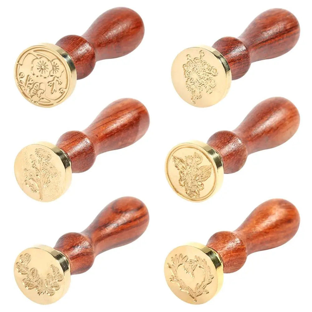 Plant Series Wax Seal Stamp Circle Vintage Brass Metal Sealing Wax Print Stamps Copper Wax Stamp With Handle Decorative Gift
Plant Series Wax Seal Stamp Circle Vintage Brass Metal Sealing Wax Print Stamps Copper Wax Stamp With Handle Decorative Gift