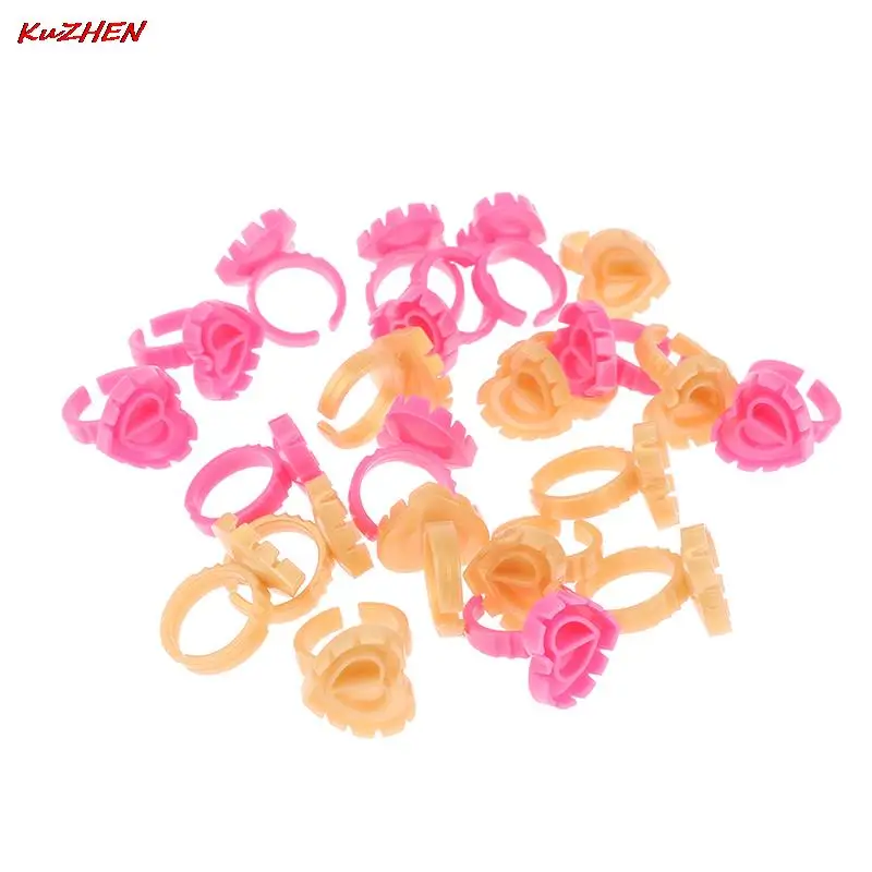100Pcs Disposable Eyelash Glue Fan Cup Rings Holder Container Tattoo Pigment Eyelash Extension Tools Lash Supplies 
100Pcs Disposable Eyelash Glue Fan Cup Rings Holder Container Tattoo Pigment Eyelash Extension Tools Lash Supplies