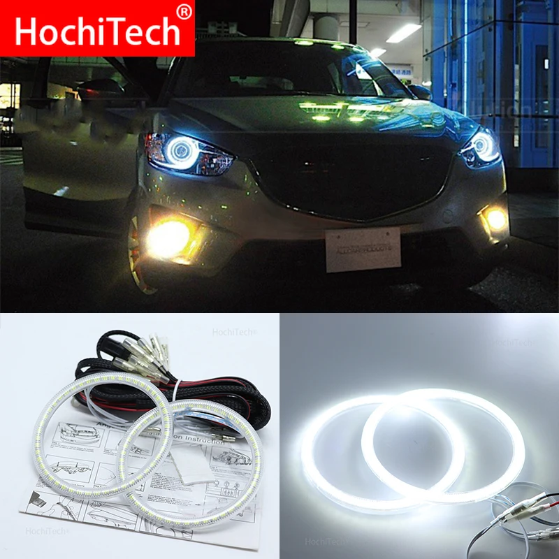 Для mazda cx 5 CX5 2013 2014 2015 Smd комплект светодиодов глаза ангела отличное ультраяркое