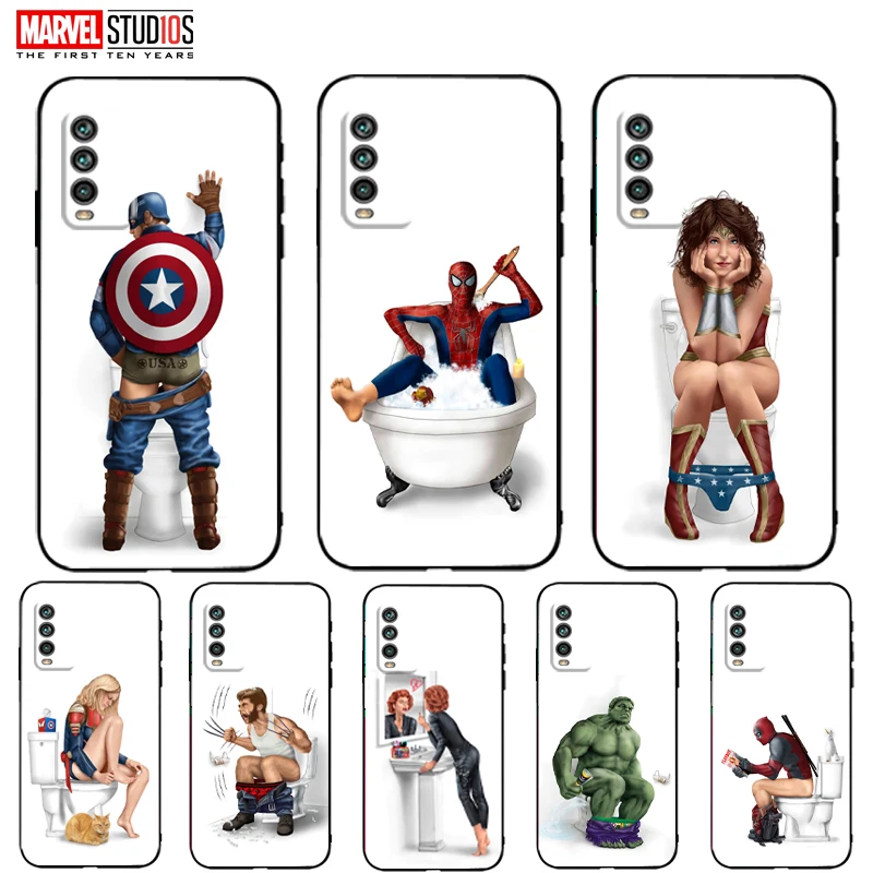 Marvel Avengers Captain America Spiderman Hulk Deadpool For Xiaomi Redmi Note 9 9S 9T Pro Max 5G Redmi 9 9T 9A 9C 9i Phone Case
Marvel Avengers Captain America Spiderman Hulk Deadpool For Xiaomi Redmi Note 9 9S 9T Pro Max 5G Redmi 9 9T 9A 9C 9i Phone Case