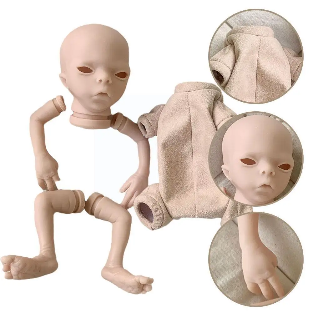 15-дюймовый Комплект Reborn Imani Alien Baby Premie Sise мягкий несобранный реалистичный O3r8 |