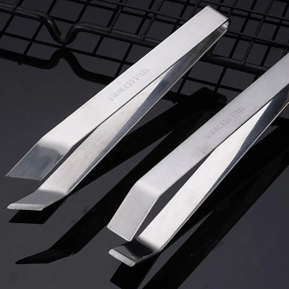 Stainless Steel Fish Bone Tweezers Clamp Puller Fish Bone Remover Household Hair Plucker Kitchen Seafood Processing Gadgets
Stainless Steel Fish Bone Tweezers Clamp Puller Fish Bone Remover Household Hair Plucker Kitchen Seafood Processing Gadgets