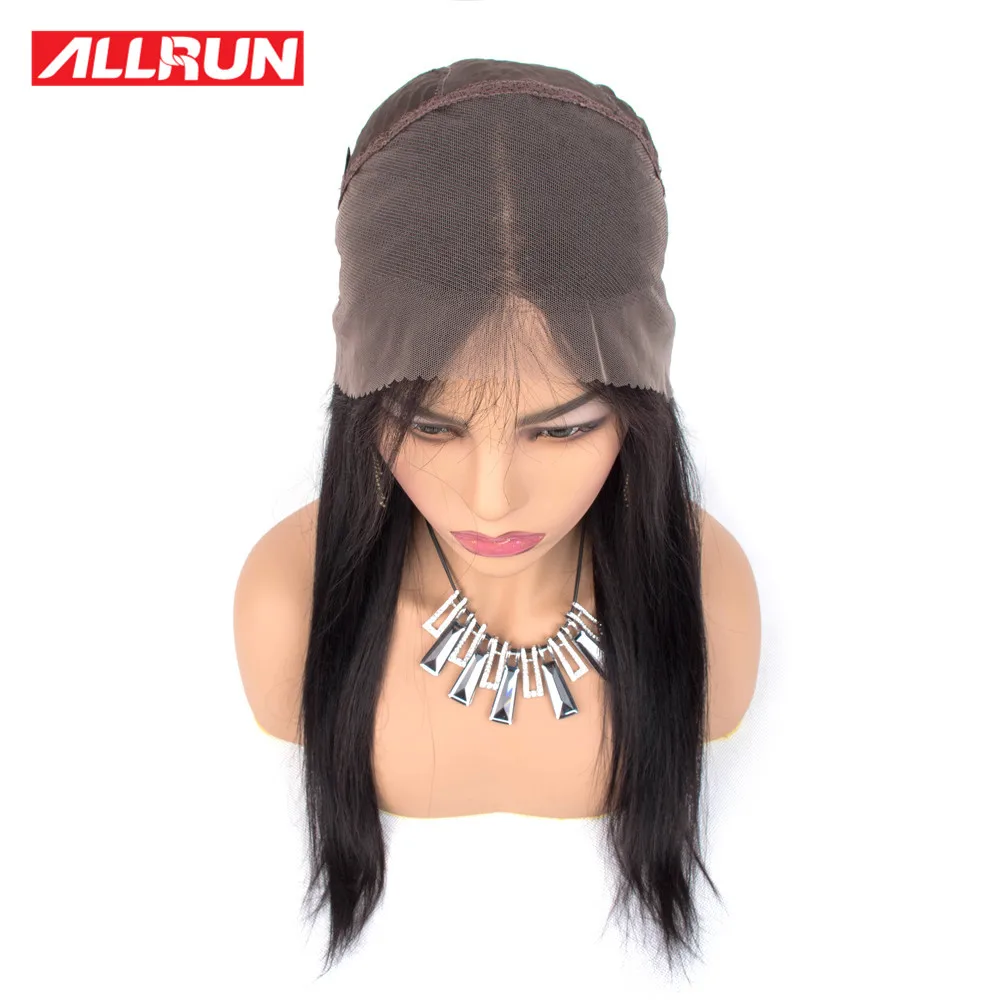 Allrun 360 Lace Frontal Human Hair Wigs With Baby Hair Remy Wig Brazilian Straight Hair Lace Front Wig Natural Color Pre plucked
Allrun 360 Lace Frontal Human Hair Wigs With Baby Hair Remy Wig Brazilian Straight Hair Lace Front Wig Natural Color Pre plucked