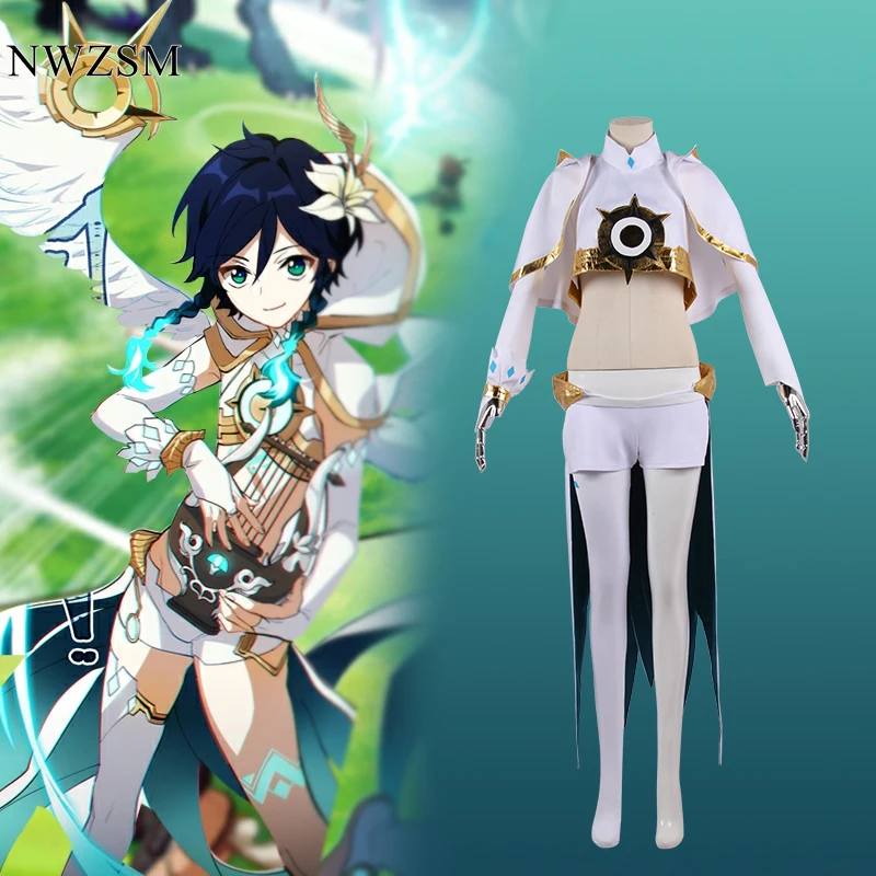 Game Genshin Impact Barbatos cos performance costume Halloween carnival party Cosplay full set of costume accessories men
Game Genshin Impact Barbatos cos performance costume Halloween carnival party Cosplay full set of costume accessories men