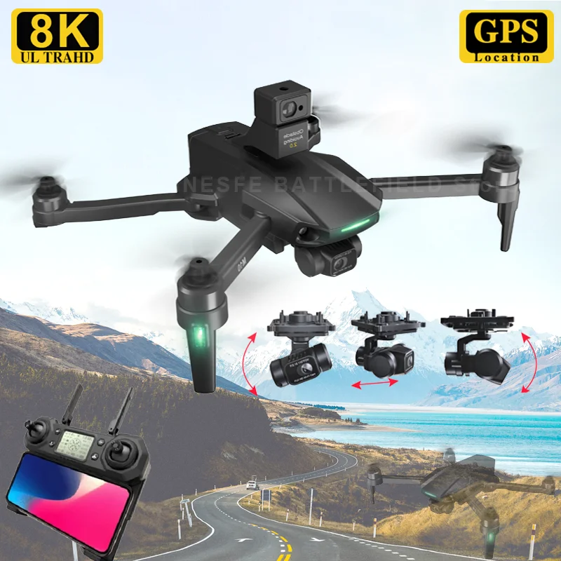 2021 NEW M10 MAX GPS Drone 8K HD Camera 3 Axis Gimbal obstacle avoidance RC Quadcopter Drones With TF Card brushless motor Dron
2021 NEW M10 MAX GPS Drone 8K HD Camera 3 Axis Gimbal obstacle avoidance RC Quadcopter Drones With TF Card brushless motor Dron