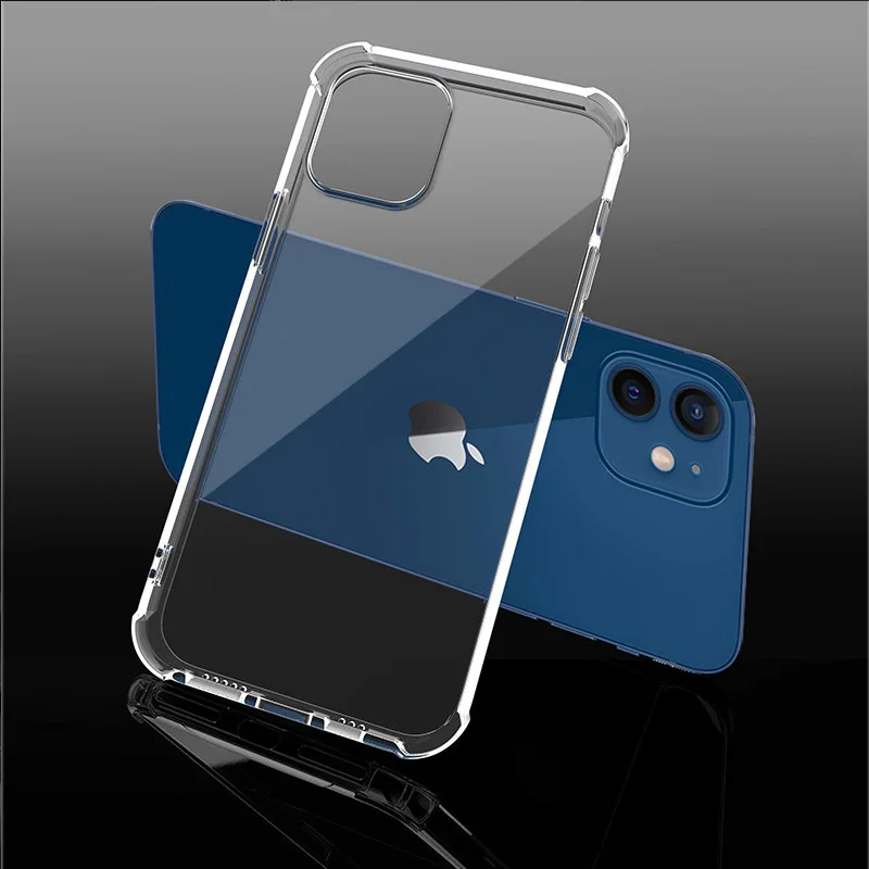 TPU Phone Shell Back Clear Phone Cover Thick Shockproof Mobile Case Protector for iPhone 12 11 Pro Max SE Back Cover Phone Case
TPU Phone Shell Back Clear Phone Cover Thick Shockproof Mobile Case Protector for iPhone 12 11 Pro Max SE Back Cover Phone Case