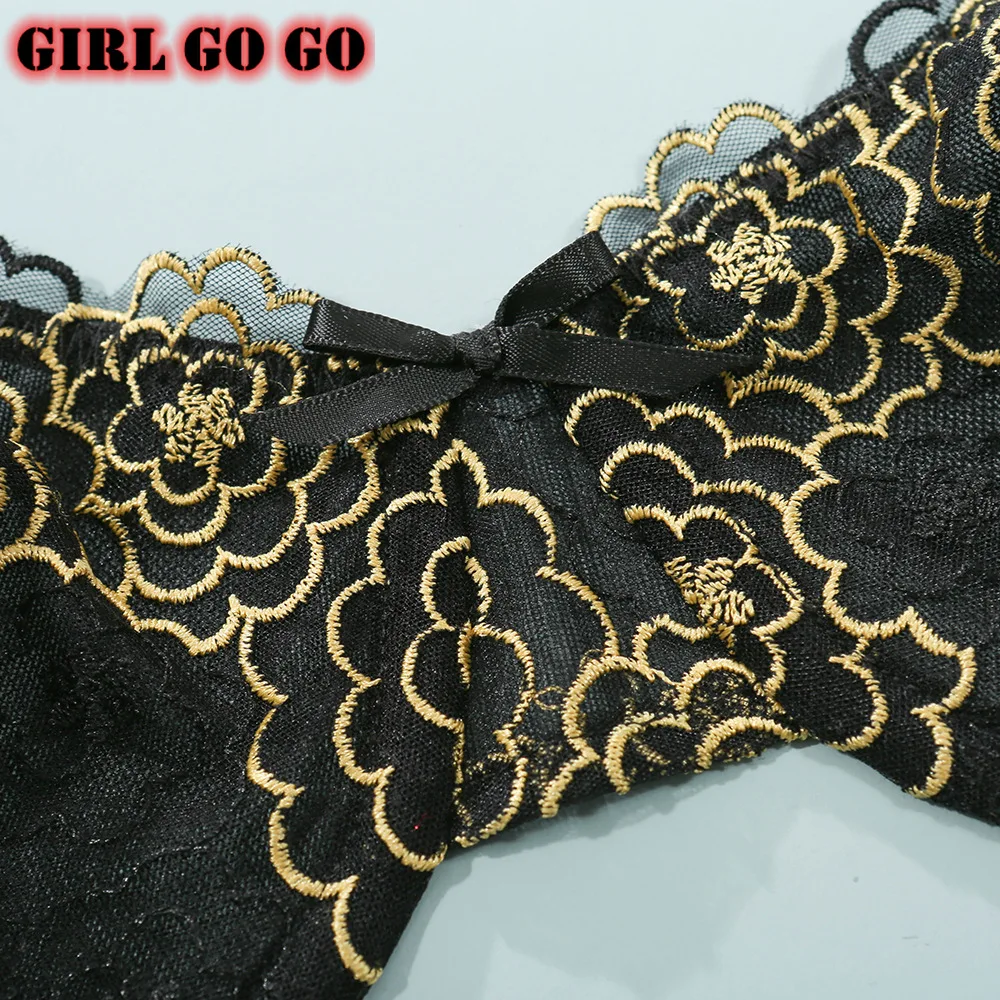 2 piece lingerie set women sexy bra and panty hot erotic flowers embroidery mesh lace see through transparent brief underwear
2 piece lingerie set women sexy bra and panty hot erotic flowers embroidery mesh lace see through transparent brief underwear