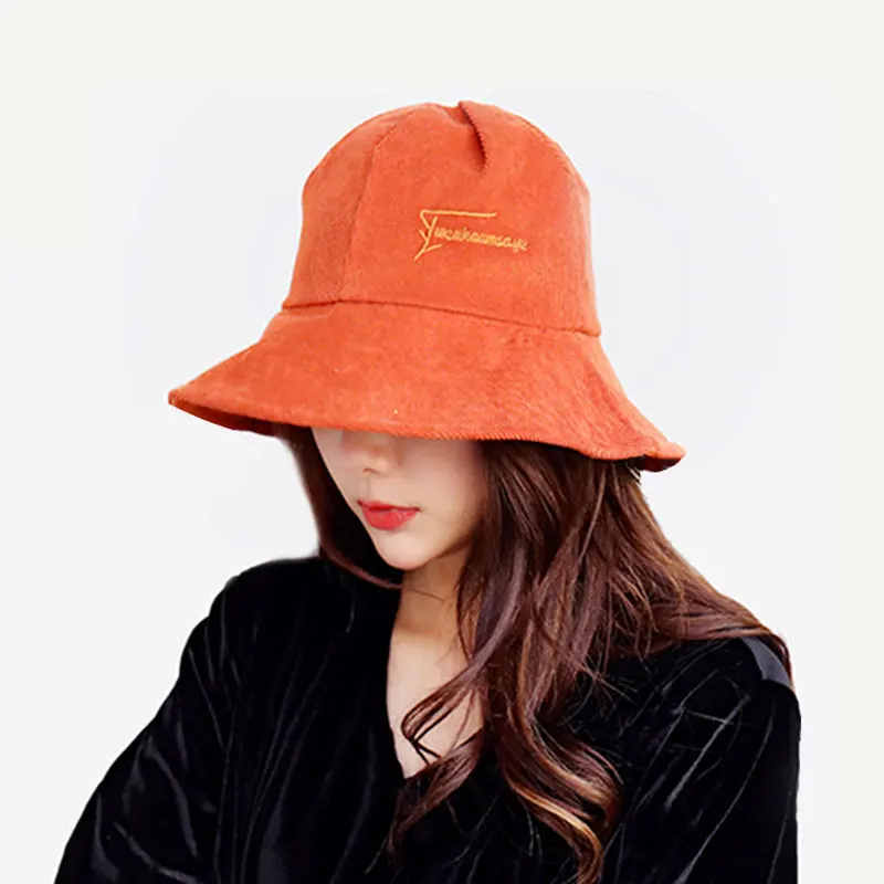 New Solid Color Embroidery Bucket Hat Men Women Sun Hat Corduroy Fisherman Hat Summer Autumn Panama Cap Sun Fishing Gorros
New Solid Color Embroidery Bucket Hat Men Women Sun Hat Corduroy Fisherman Hat Summer Autumn Panama Cap Sun Fishing Gorros