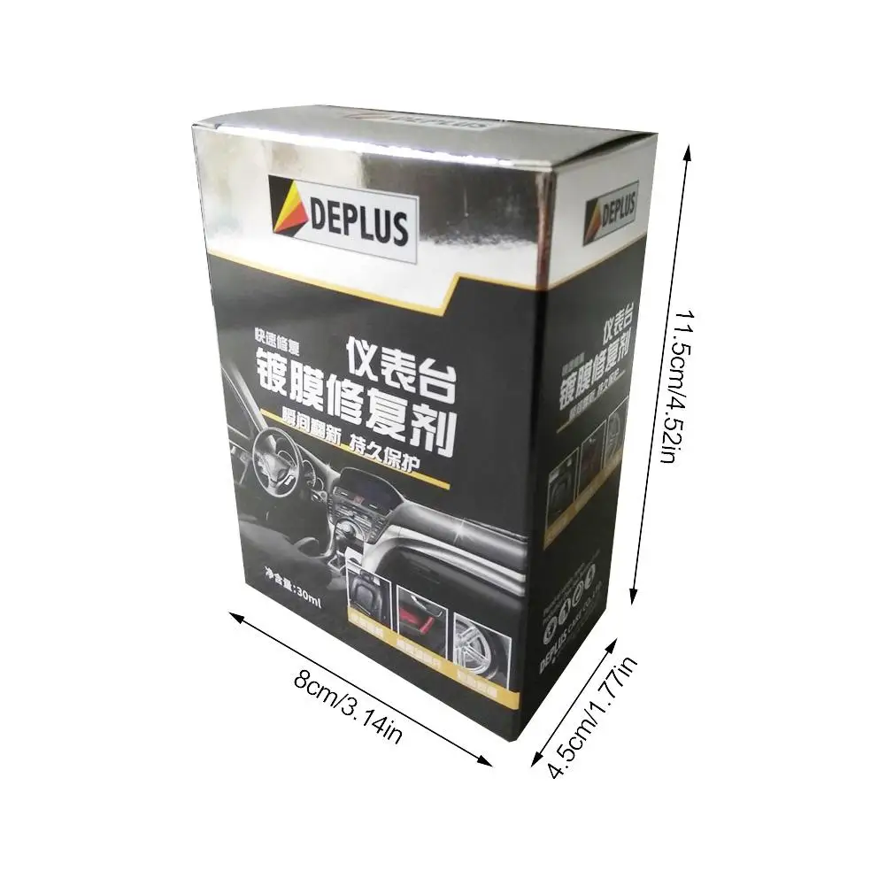 Car Instrument Panel Coating Leather Repair Agent Auto Interior Renovation Agent Lasting Protection Vehicle Auto Repair Liquid
Car Instrument Panel Coating Leather Repair Agent Auto Interior Renovation Agent Lasting Protection Vehicle Auto Repair Liquid