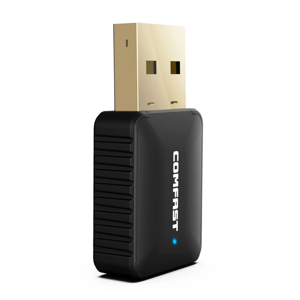 COMFAST 600Mbps USB WiFi Adapter Wireless Network Card 2.4GHz 5GHz Dual Band Wi-Fi Dongle Receiver for Windows 10 8 7 XP
COMFAST 600Mbps USB WiFi Adapter Wireless Network Card 2.4GHz 5GHz Dual Band Wi-Fi Dongle Receiver for Windows 10 8 7 XP