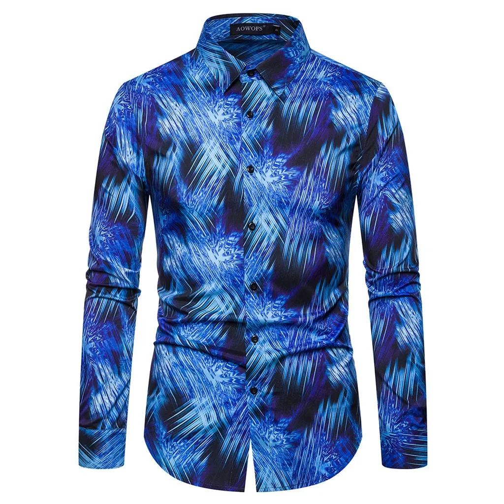 2019 Men's Long Sleeve Shirt Business Leisure Printing Shirt Hawaiian Men's Dress Shirts Slim Shirt Large Size Top Blouse
2019 Men's Long Sleeve Shirt Business Leisure Printing Shirt Hawaiian Men's Dress Shirts Slim Shirt Large Size Top Blouse