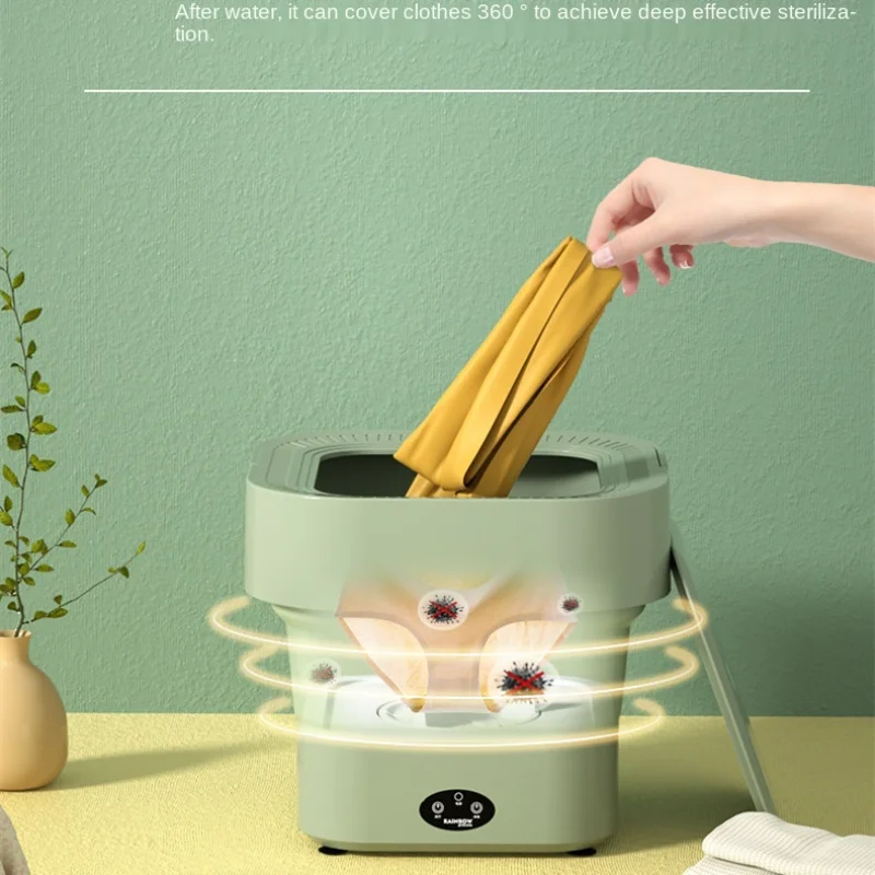 Folding Washing Machine Portable Household Washing Underwear Panties Socks Machine Baby Clothes Mini Washing Foldable Bucket
Folding Washing Machine Portable Household Washing Underwear Panties Socks Machine Baby Clothes Mini Washing Foldable Bucket