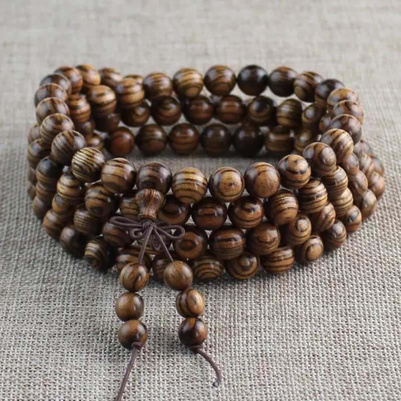 Tiger Leather Sandalwood 108 Wooden Rosary Bracelets 10mm Wenwan Prayer Beads Men and Women Necklace
Tiger Leather Sandalwood 108 Wooden Rosary Bracelets 10mm Wenwan Prayer Beads Men and Women Necklace