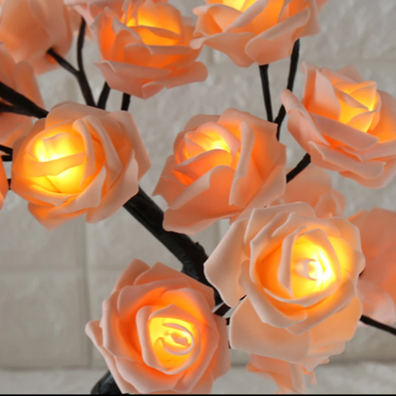 Rose Shaped Table Lamp Flower Rose Tree Decorative Light for Living Room Bedroom DFDS889
Rose Shaped Table Lamp Flower Rose Tree Decorative Light for Living Room Bedroom DFDS889