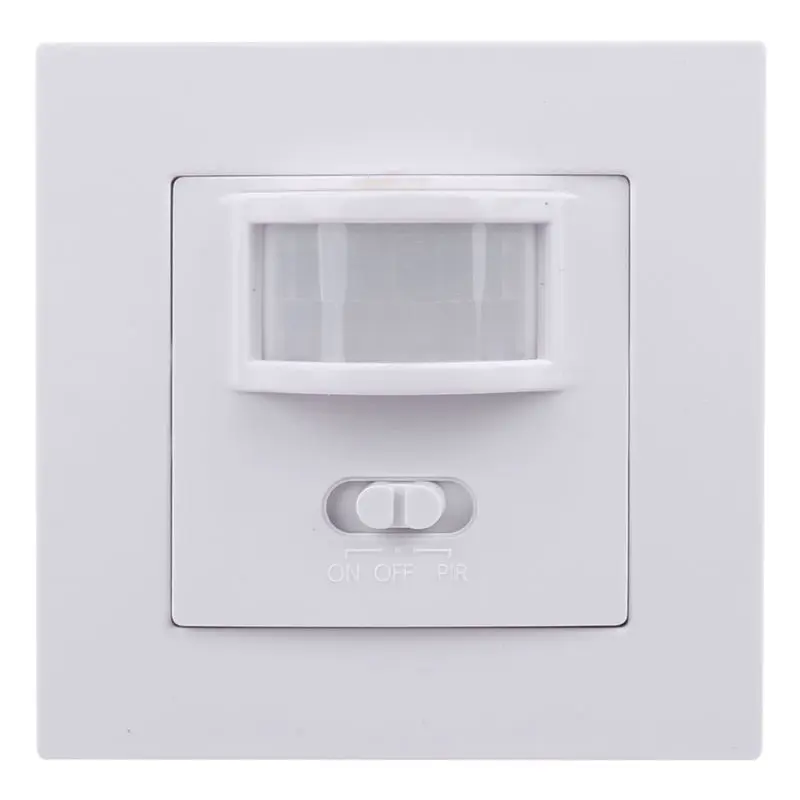 220-240V AC Wall Mounted 9m Automatic PIR Infrared LED Motion Sensor Switch
220-240V AC Wall Mounted 9m Automatic PIR Infrared LED Motion Sensor Switch