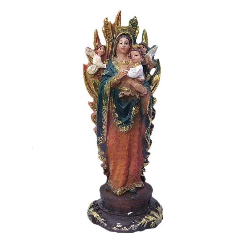 Hot Sale Handmade Painted Virgin Mary Statue Creative Resin Crafts World Tourism Souvenir Gifts Collection Home Decor
Hot Sale Handmade Painted Virgin Mary Statue Creative Resin Crafts World Tourism Souvenir Gifts Collection Home Decor