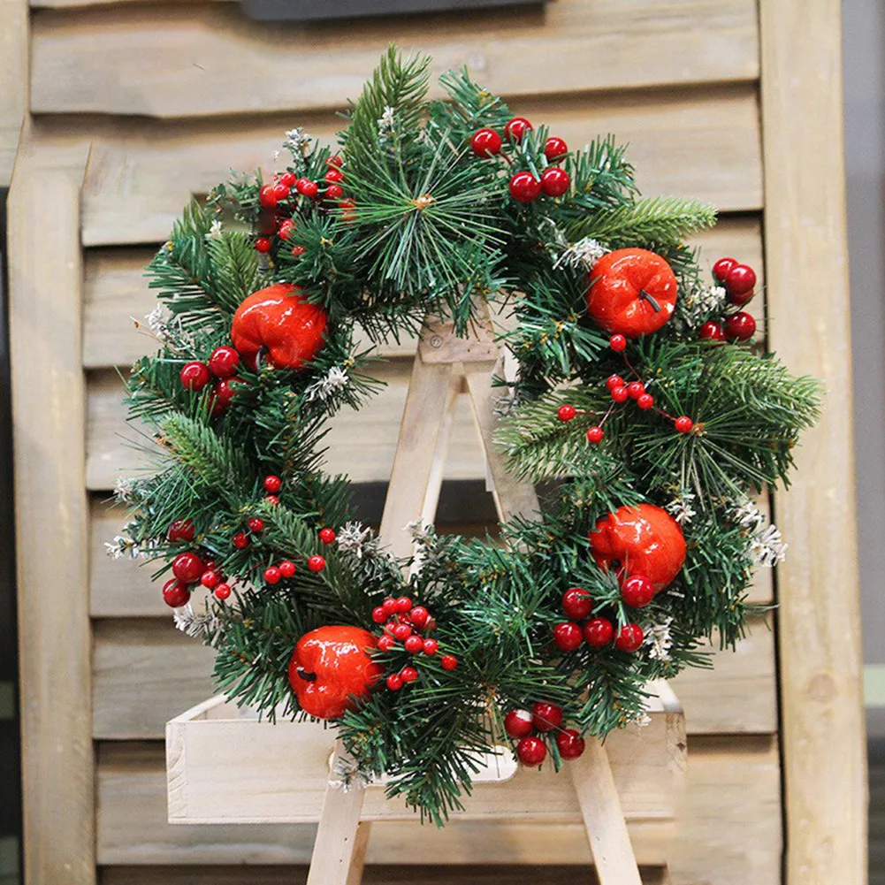 Christmas Wreath Decorations Xmas Wall Garland Flower Ornaments For DIY Home Door Decor 2022 New Year Navidad Gifts
Christmas Wreath Decorations Xmas Wall Garland Flower Ornaments For DIY Home Door Decor 2022 New Year Navidad Gifts
