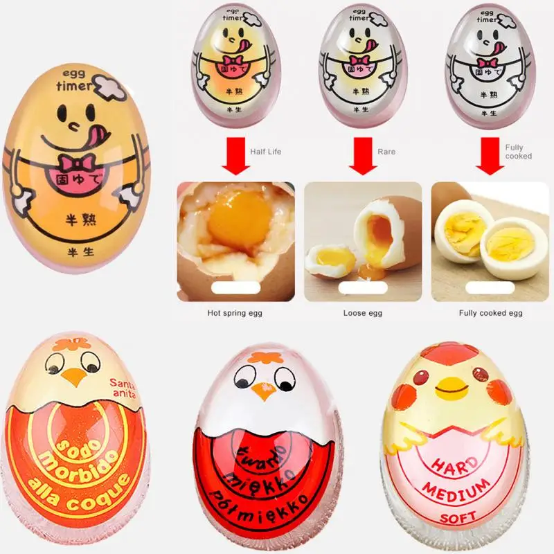 Color Changing Egg Timer Resin Material Perfect Boiled Eggs By Temperature Kitchen Helper Egg Timer Timer Kitchen Cooking Tools
Color Changing Egg Timer Resin Material Perfect Boiled Eggs By Temperature Kitchen Helper Egg Timer Timer Kitchen Cooking Tools