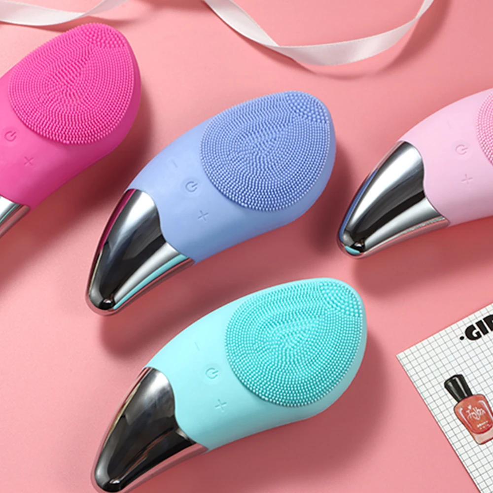New Mango Shape Face Massage Cleaner Waterproof Silicone Sonic Deep Pore Electic Face Cleansing Brush Facial Washing Skin Care
New Mango Shape Face Massage Cleaner Waterproof Silicone Sonic Deep Pore Electic Face Cleansing Brush Facial Washing Skin Care