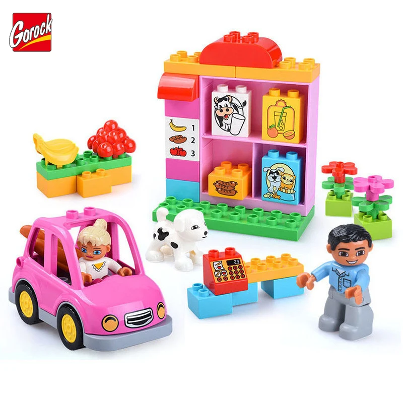 Big Size Building Blocks Girls Pink Friends Play House Sets Accessory Compatible with Bricks for Children Kids Gift
Big Size Building Blocks Girls Pink Friends Play House Sets Accessory Compatible with Bricks for Children Kids Gift