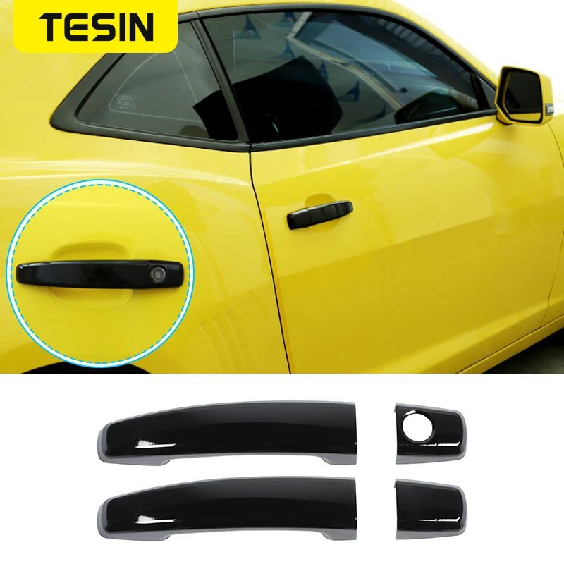 TESIN Car Door Handle Decoration Shell Cover Stickers for Chevrolet Camaro 2010 2011 2012 2013 2014 2015 Exterior Accessories
TESIN Car Door Handle Decoration Shell Cover Stickers for Chevrolet Camaro 2010 2011 2012 2013 2014 2015 Exterior Accessories