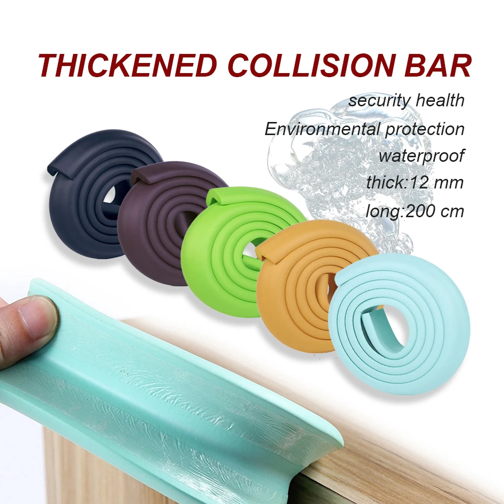 Soft Baby Safety Desk Table Edge Guard Strip Security L-Shaped Kids Protection Bumper Edge Angle Home Anti-collision Strip
Soft Baby Safety Desk Table Edge Guard Strip Security L-Shaped Kids Protection Bumper Edge Angle Home Anti-collision Strip