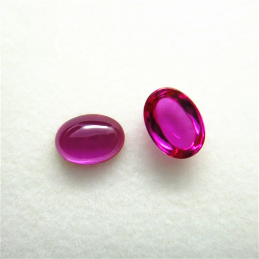 Pink Ruby Oval Cabochon Smooth Polished Surface Egg Shape Ruby Cabochon Flat Back Multiple Sizes to Choose GR55
Pink Ruby Oval Cabochon Smooth Polished Surface Egg Shape Ruby Cabochon Flat Back Multiple Sizes to Choose GR55