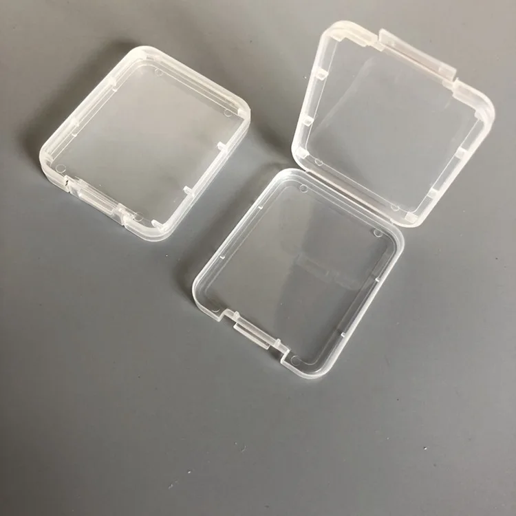 Transparent plastic protective cover, CF card storage container, easy to carry, sn1657
Transparent plastic protective cover, CF card storage container, easy to carry, sn1657