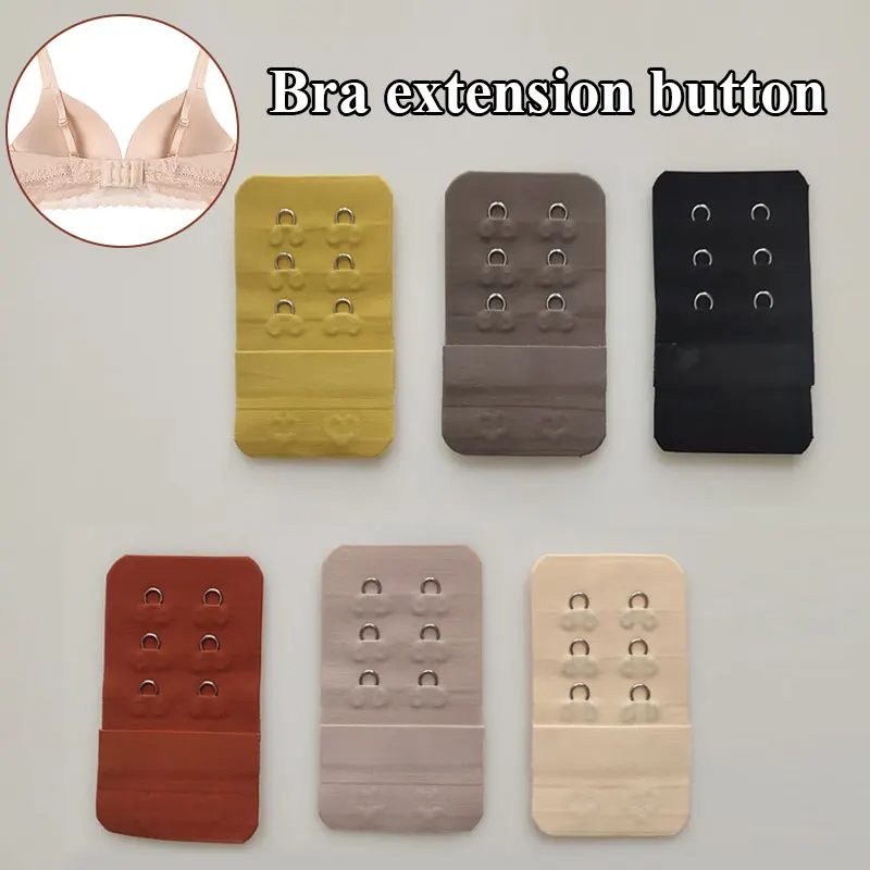 1Pc 2/3 Hook Invisible Bra Extender Elastic Bra Strap Extension Hook Candy Color Intimates Adjustable Belt Buckle For Women
1Pc 2/3 Hook Invisible Bra Extender Elastic Bra Strap Extension Hook Candy Color Intimates Adjustable Belt Buckle For Women