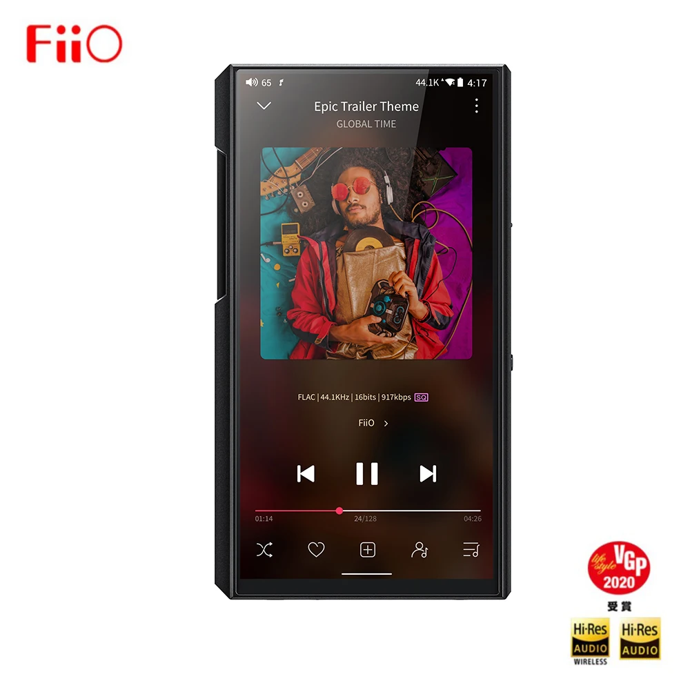 Музыкальный плеер FiiO M11 Plus с высоким разрешением MP3 Android 10/MQA/DAC ES9068AS * 2 DSD512 Bluetooth 5 0