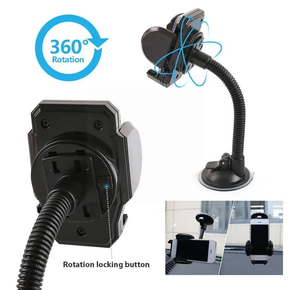 Windshield Car Holder 360 Rotatable Car Phone Holder Car Universal Glass Support Mount Window Stand Holder GPS J8T4 
Windshield Car Holder 360 Rotatable Car Phone Holder Car Universal Glass Support Mount Window Stand Holder GPS J8T4