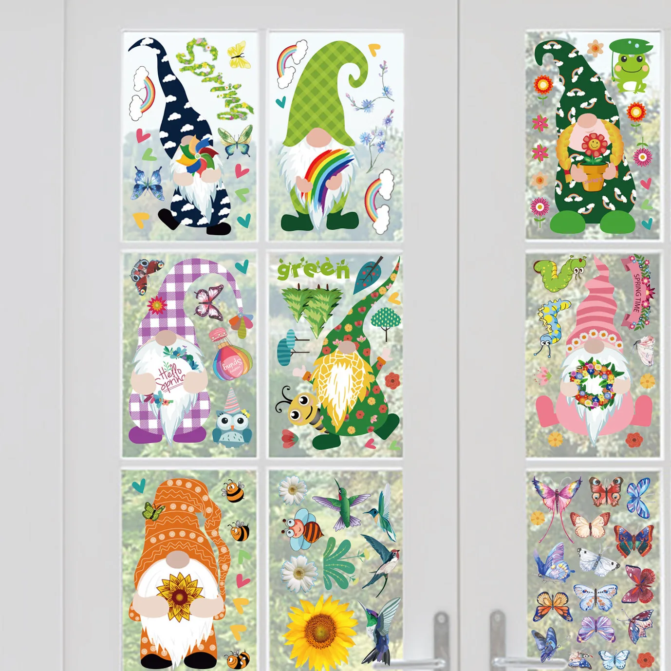 Easter static stickers window glass refrigerator stickers packed PVC Self-adhesive Wall Stickers for Kids Cute Living Room decal 
Easter static stickers window glass refrigerator stickers packed PVC Self-adhesive Wall Stickers for Kids Cute Living Room decal