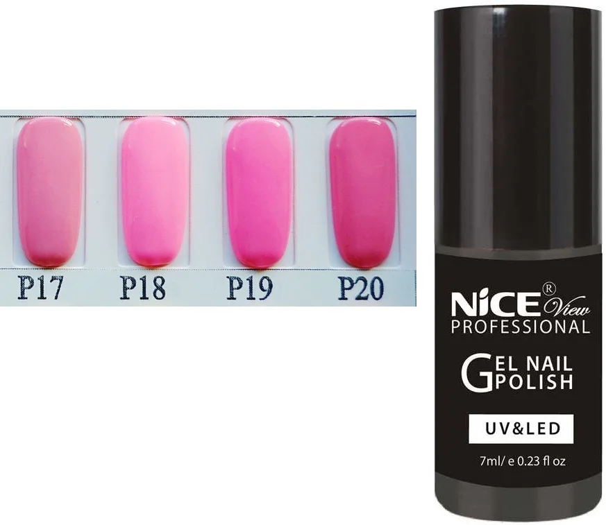 NICE UV GEL-лак (SHELLAC) № 20-Р (120) 7мл Розовый фламинго 1-6 шт - купить по выгодной цене |
